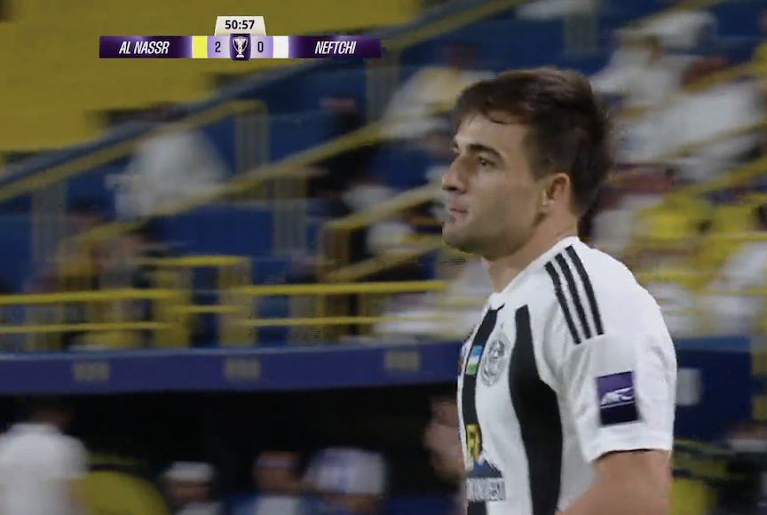 TouchlineX's tweet photo. 2-1.

GOOOOOOAAAAALLL ALISHER ODILOV !!!!!!!!!!!!!!!!!!!!!!!!! NEFTCHI ARE BACK IN THE GAME VS AL NASSR !!!!!!!!!!!!!!!!!!!!!!!!!!! 🔥🔥🔥🔥 https://t.co/Sk9hohSJSV