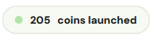 launchsimple's tweet photo. Over 200 coins launched! https://t.co/YOggmKrDl7