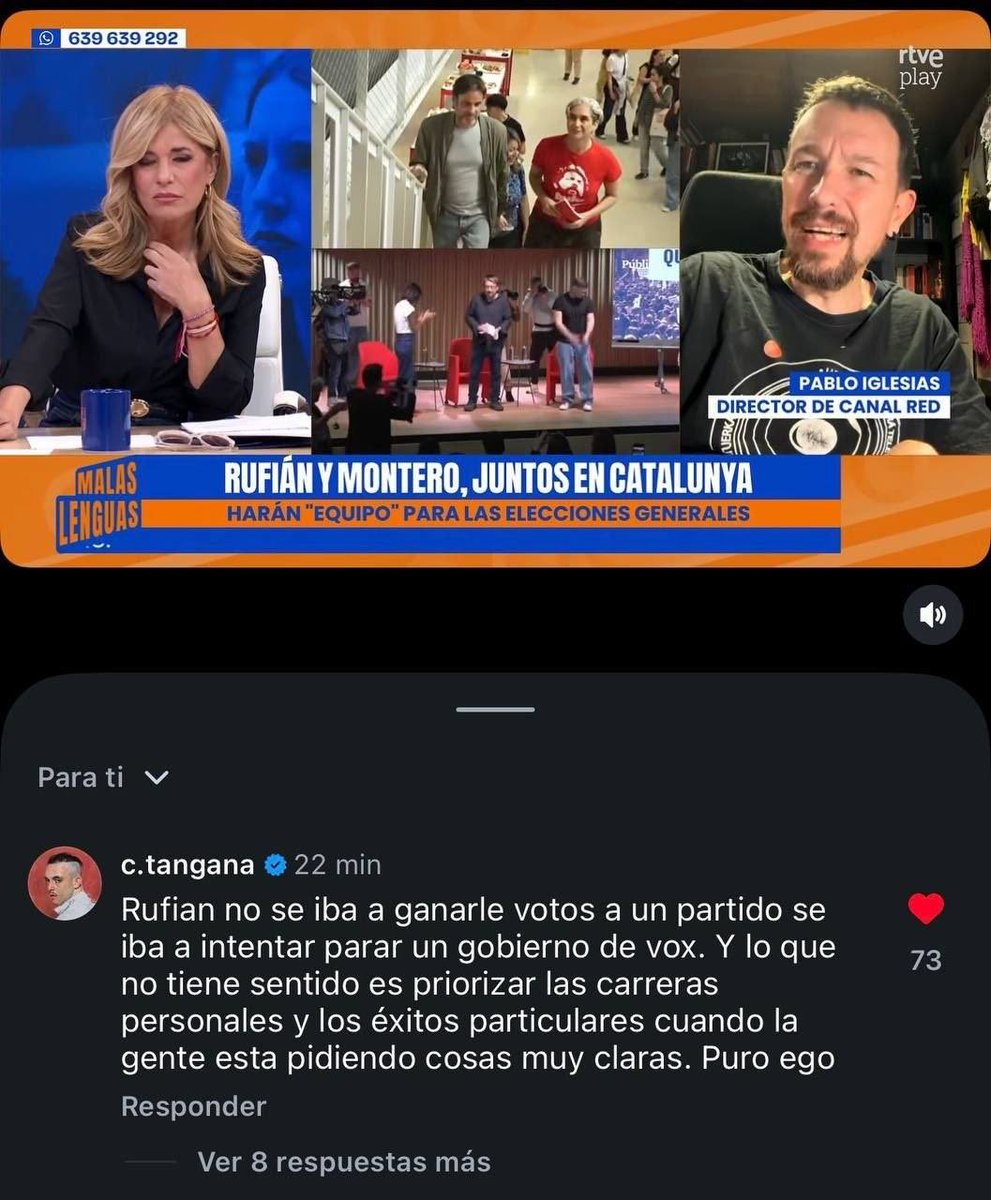 IagoMoreno_es's tweet photo. Hace una hora me dijo un colega: ojalá vuelva el pucho y ponga orden.

Estoy pensando en lanzar el movil al mar. https://t.co/De7GUIDcKt