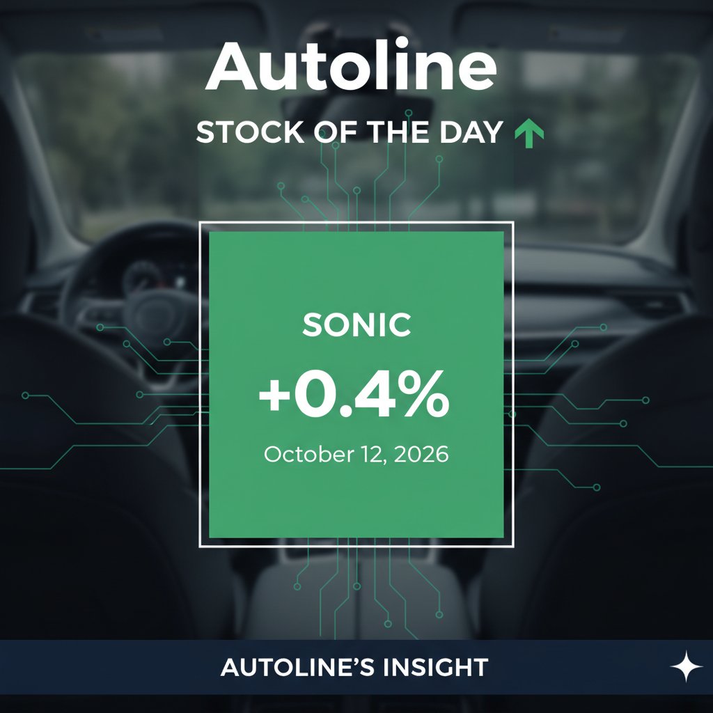 Autoline's tweet photo. Sonic was up 0.4% today, topping the Autoline Retail Stock Index. Sturgis rally record sales, with 201.5K traded, $12.25M in value, $1.92B market cap. https://t.co/zLqSWtH6AN