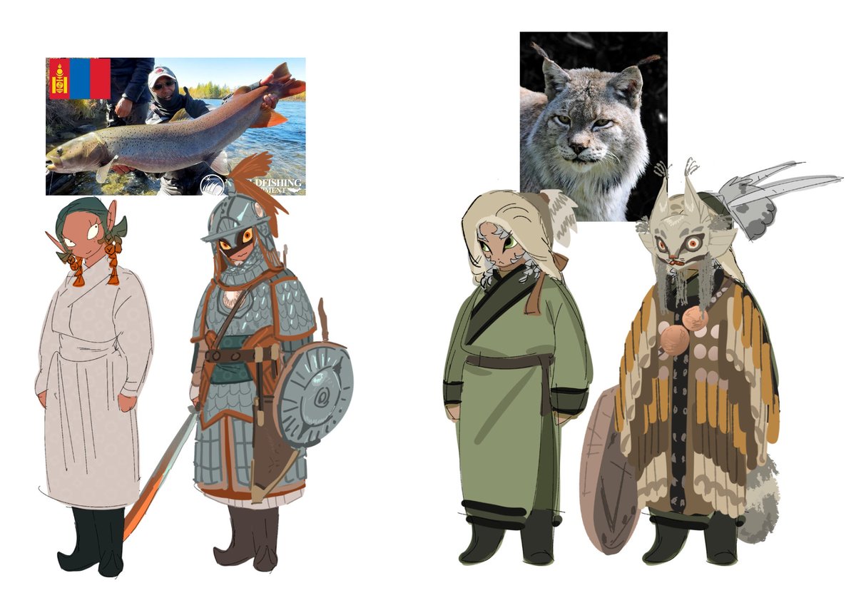 NDJZ2949's tweet photo. *Shows you my yaoi’s animal inspiration https://t.co/gkzgfRr66B