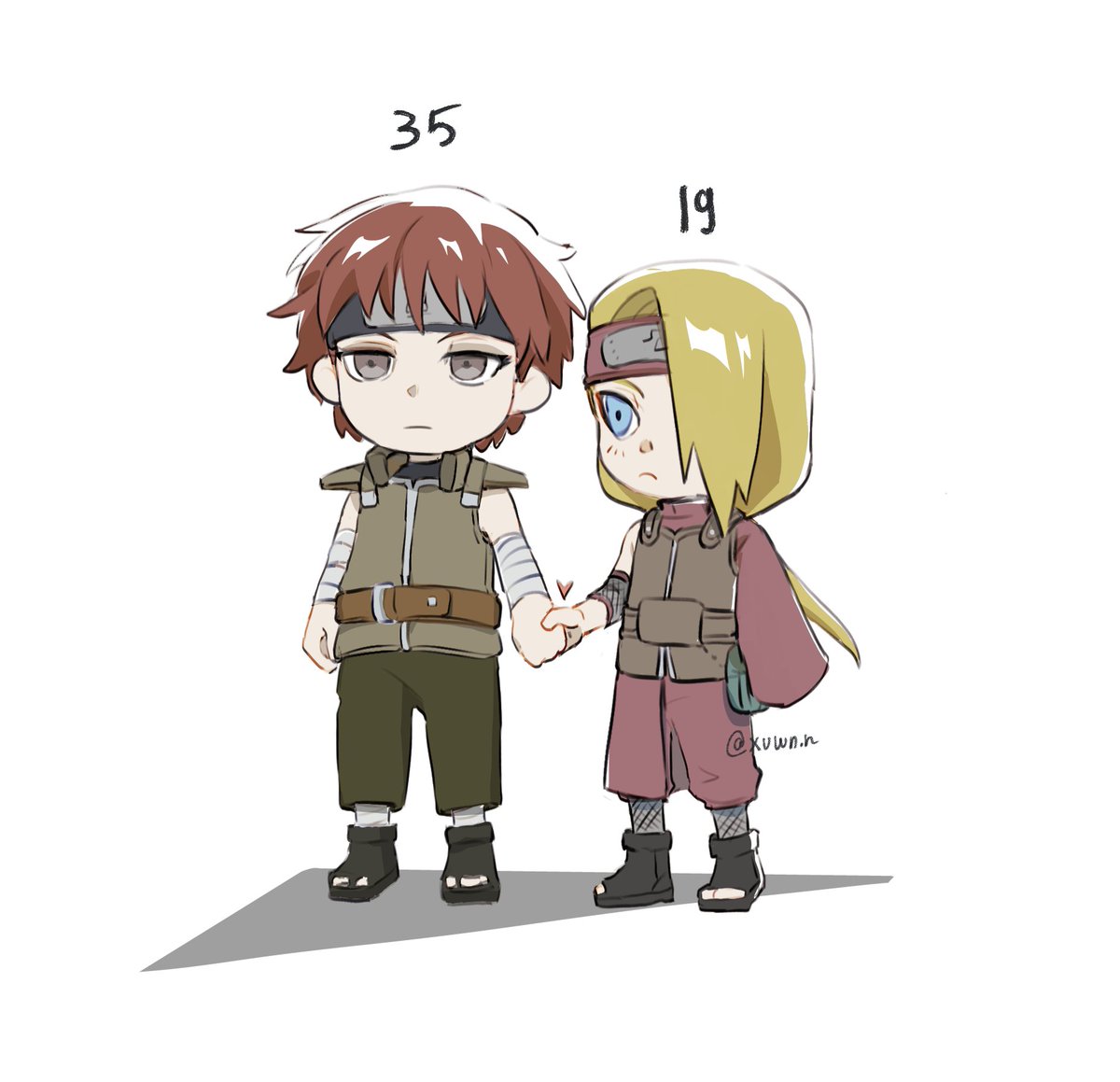 Dolinh_uhearme's tweet photo. Suna + Iwa   
#サソデイ #SasoDei https://t.co/u86kULxGB3