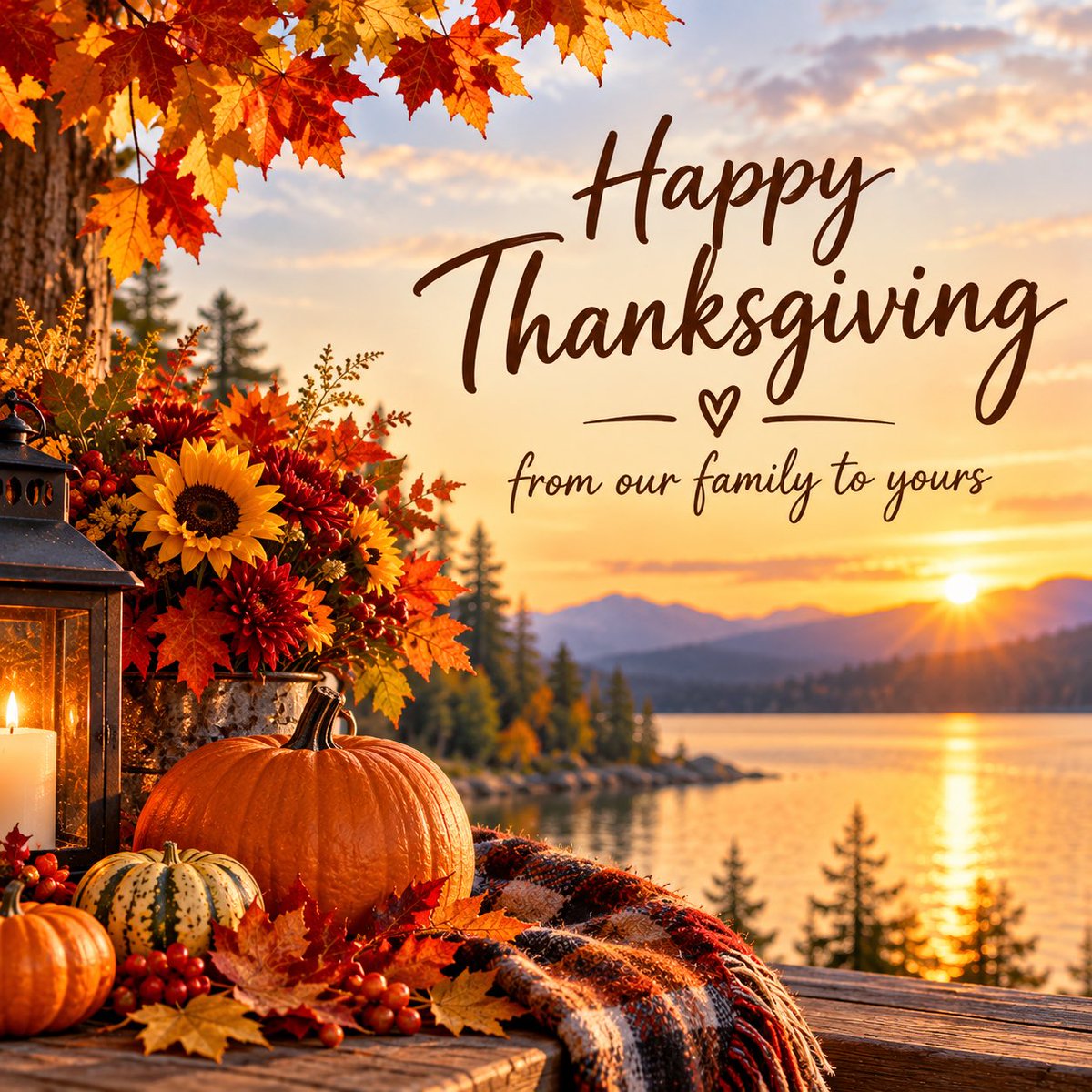PoliceOnGuard's tweet photo. From our family to yours, wishing you a beautiful Thanksgiving filled with love, happiness, and countless reasons to be thankful. https://t.co/cchqorWN41