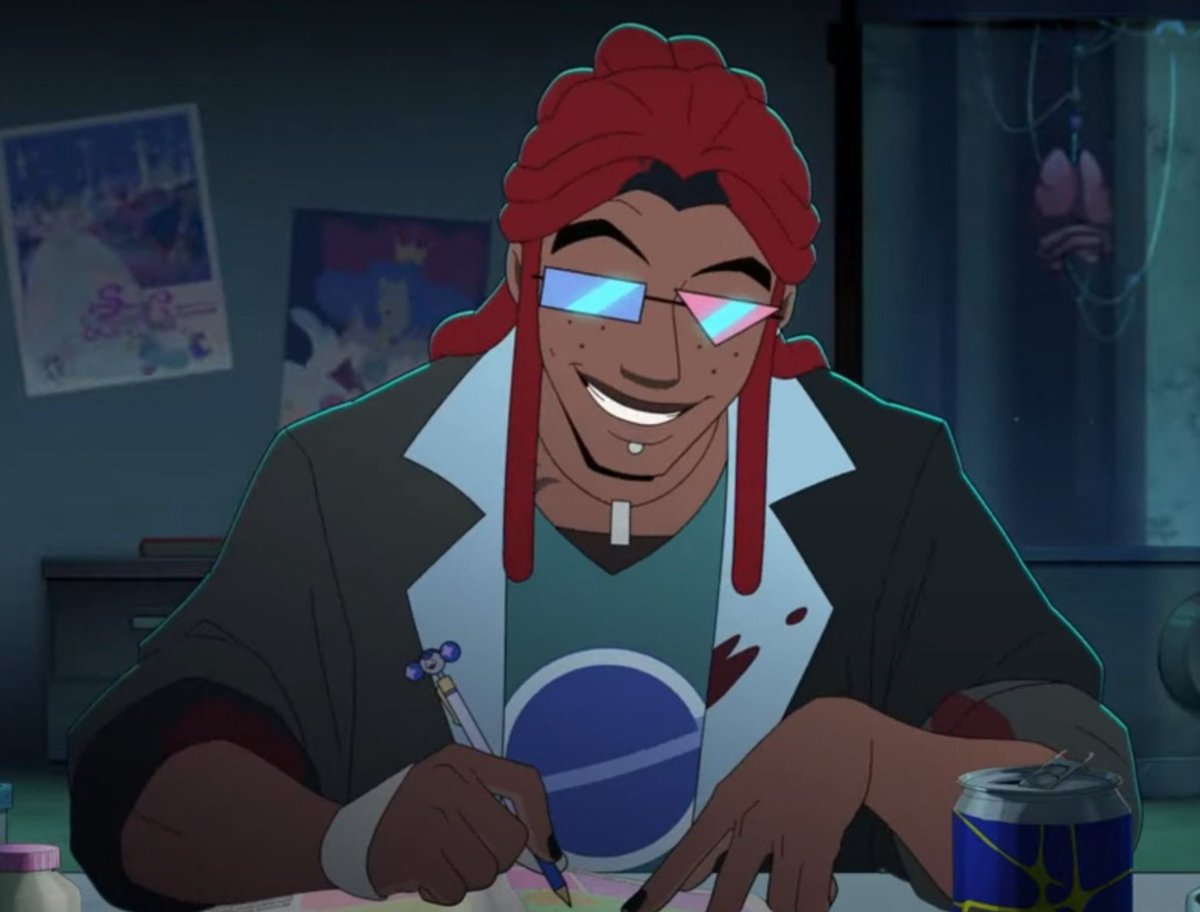 sacred_texts_ss's tweet photo. guys are you seeing what I'm seeing?
hold on is that why one of his glasses is red wile the other is blue? is it like how oxygenated bood is represented with tye red color and dioxygenated blood with blue? https://t.co/GfVntrY4Oc