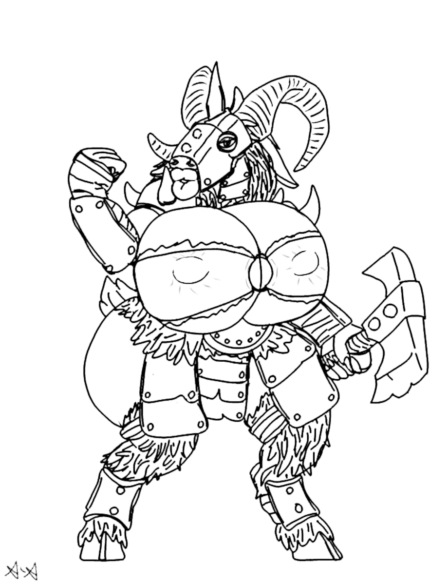 ApparentAppApp's tweet photo. Beastman - ('Man' in the old English gender-neutral sense) 
Alternative title - 'Bestigrrl' https://t.co/SX2Y2g0imT