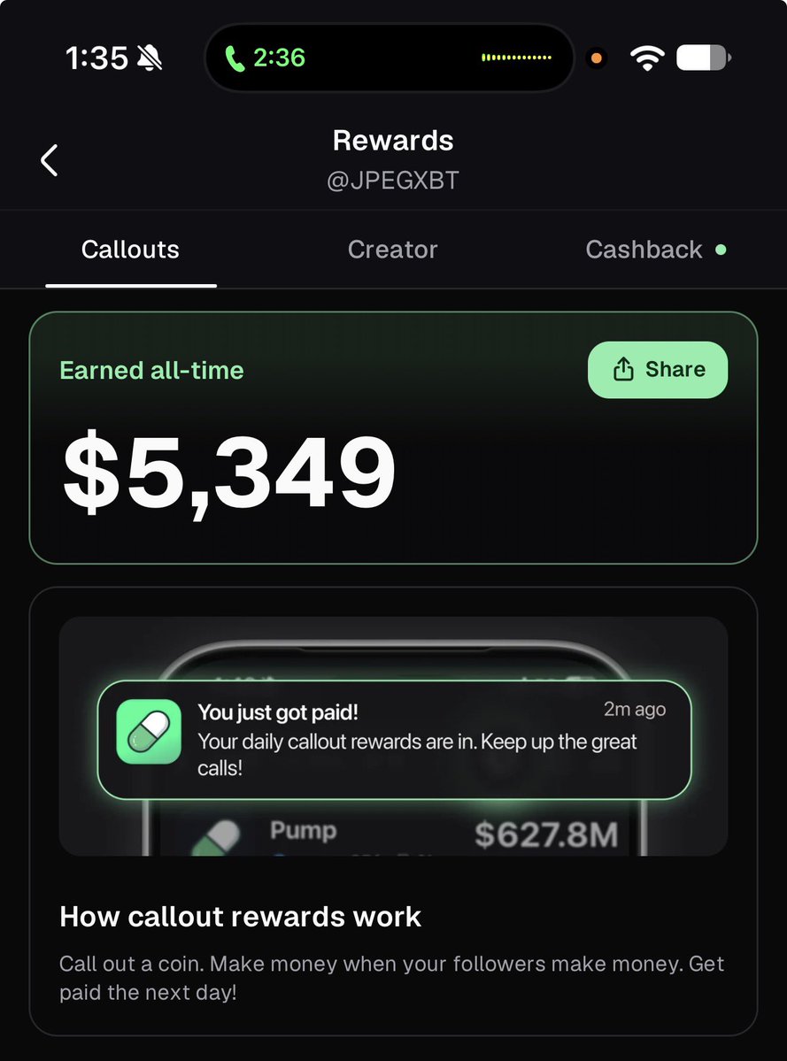 jpegxbt's tweet photo. post thesis >

get paid..

Thanks @Pumpfun https://t.co/Uo0RrFsH8m