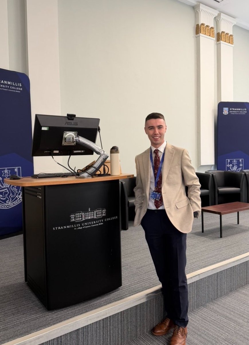 Darragh_Conway1's tweet photo. Always great to be back at @stranbelfast, speaking and sharing my experiences and knowledge! 📚

Very grateful for the opportunity to give something back to an institution that has given me so much throughout my undergraduate studies.

A real privilege to return! 😎 https://t.co/7Uqu5jRbMp