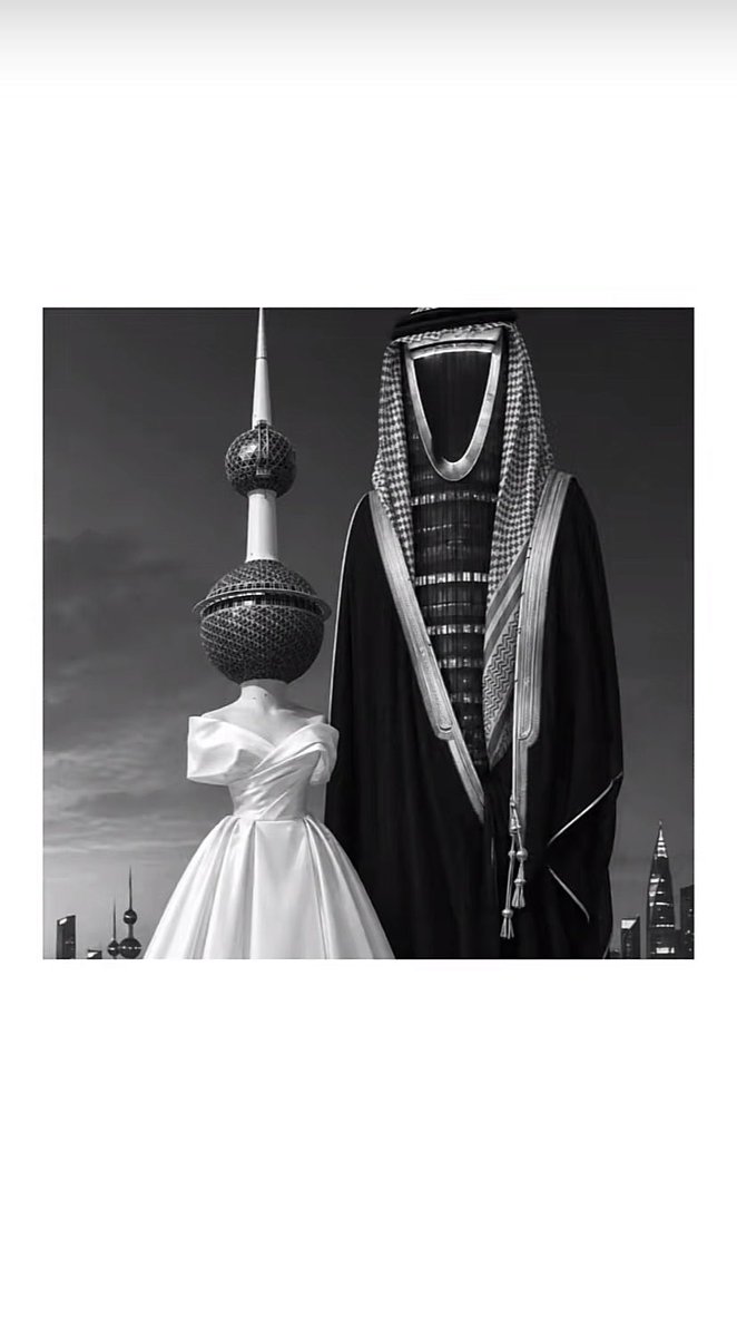h3bTC's tweet photo. الحمدالله الذي بنعمته تتم  الصالحات تم عقد قران الكويت والسعوديه 💍🤍 https://t.co/MDgYEoviax