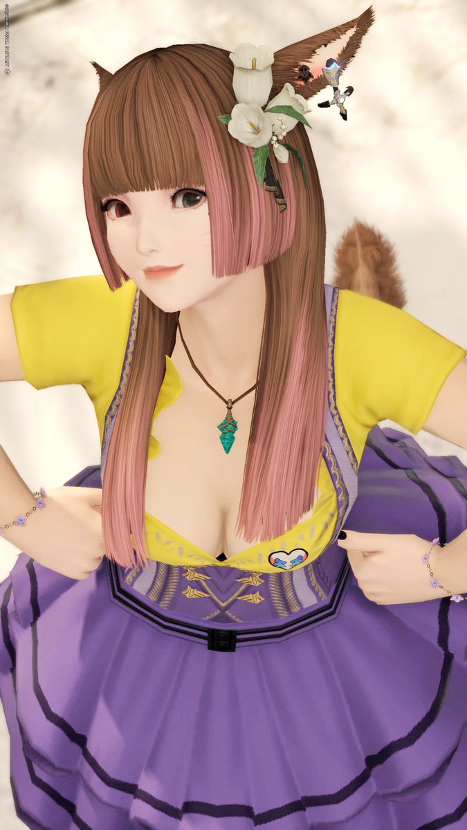 maki_Ramuh's tweet photo. おはまき～🐾

言ってみたかったシリーズ
『今週は４日行けばお休み.ᐟ.ᐟ』

メンテタグ🏷️への反応ありがとうございます(ㅅ´꒳` )💕
変わらず仲良くしてくださいなᕷ*ﾟ

FCハウス🏠も暫定で完成したし潜水艦も無事出港🌊
今日から世界統合も楽しみだね( ੭ ･ᴗ･ )੭
#FF14 #ミコッテ #おはミコ https://t.co/FkX3FBFcXz