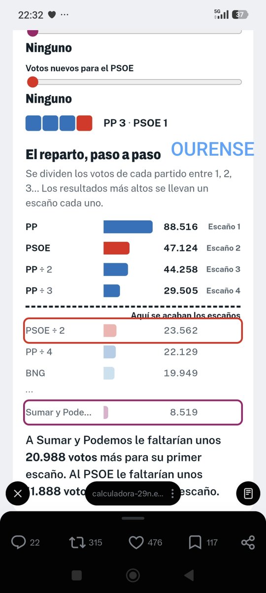 farruco83's tweet photo. Pois aquí temos os datos para calar a todos os q din q o voto útil en Lugo e Ourense é o psoe e nn o bng

Votos q necesita o psoe en OU para ter un escano máis: 12.000
Votos q necesita o BNG: 9.500

Votos q necesita o psoe en LUGO: 12.600
Votos q necesita o BNG: 9.000

@obloque https://t.co/zsqyfLnsH8