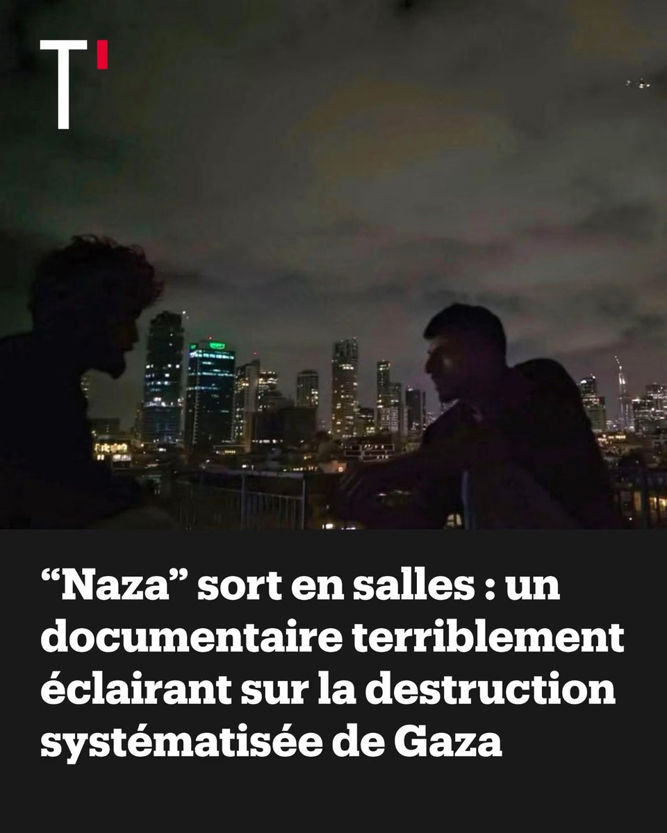 TFilastin's tweet photo. À partir de témoignages de soldats israéliens, les documentaristes Yuval Abraham et Rachel Szo exposent la façon dont l’État hébreu tue sciemment des civils à Gaza. Le film sort en salles les 12 et 13 octobre, avant une diffusion gratuite en ligne en novembre. https://t.co/7o1W1vDHJq