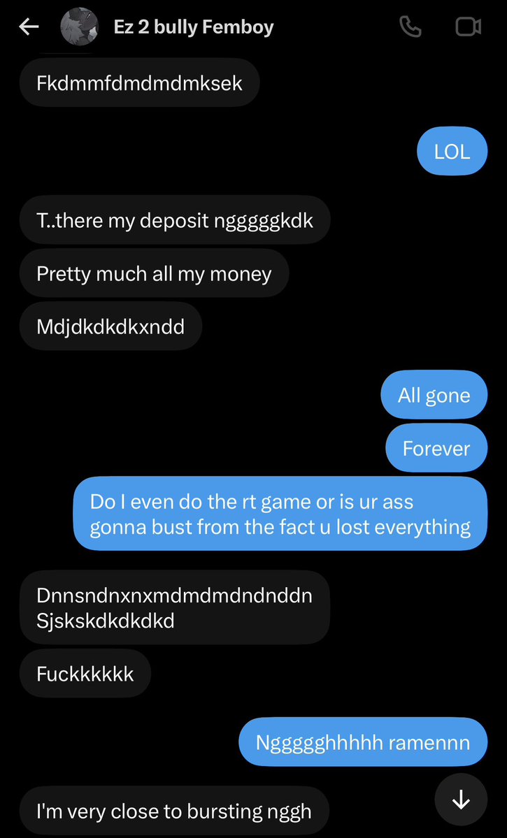 Losersimpp's tweet photo. Enjoy ramen, idk why you’d send a stranger online all ur money lol, why would I do a RT game when ur broke https://t.co/fLTvKLQP1S