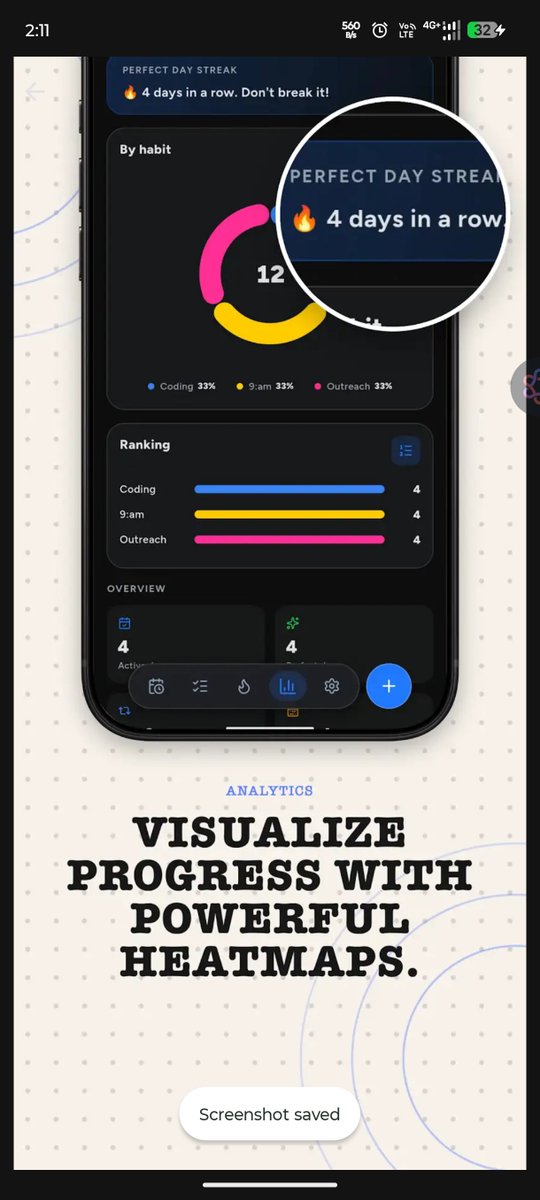 SumitKumar70350's tweet photo. Meet Orbito — your next step toward becoming your best self.

Build your streak plan your day 

📲 Try Orbito now: https://t.co/pzZukdFzHz

#Orbito #Productivity #HabitTracker #AppLaunch #BuildBetterHabits https://t.co/a8KpnN0PmG