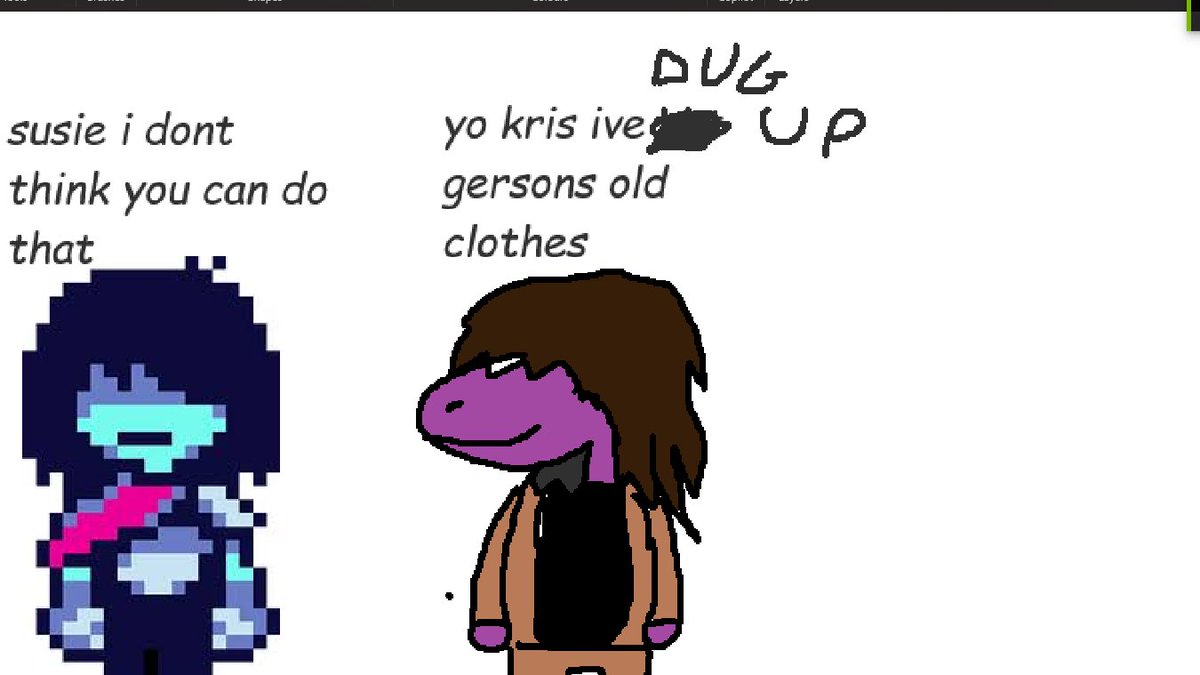 Orangepaulpulp's tweet photo. my very own deltarune comic #deltarune #deltarunecomic https://t.co/6CuVDPJb16