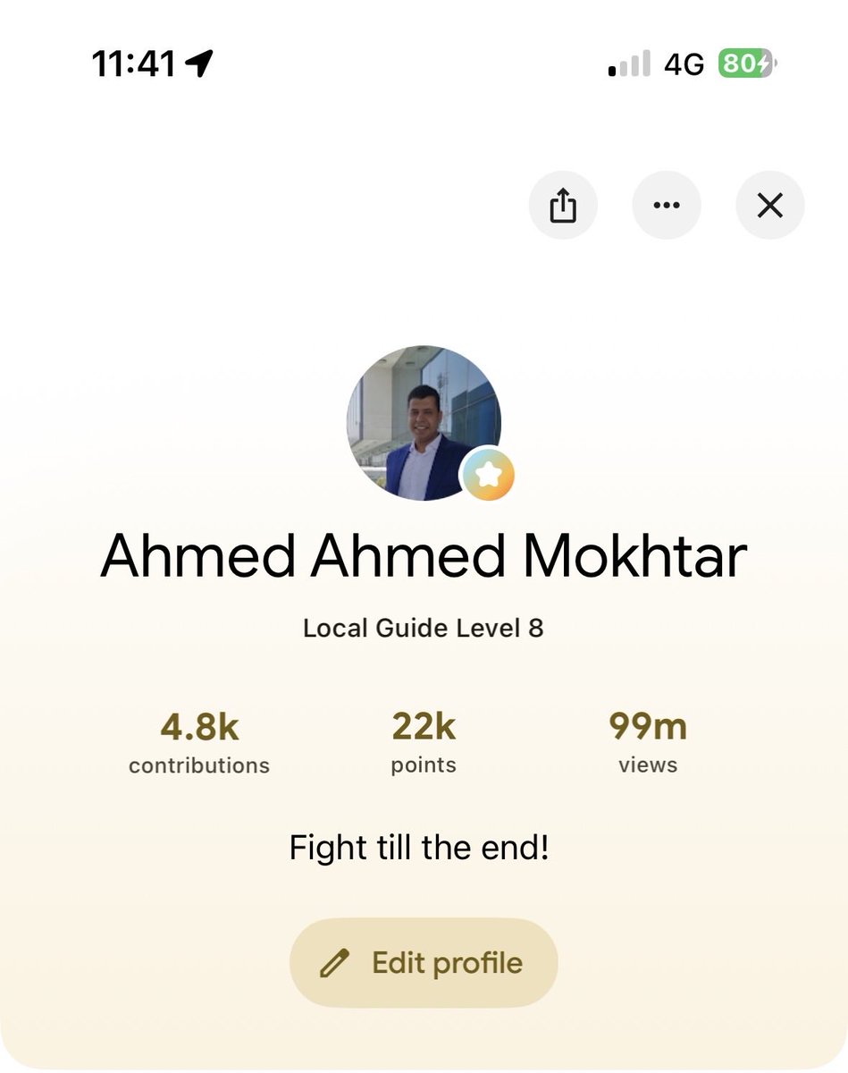 AMo5tar's tweet photo. I have reached 99 Million views on Google Maps 
@googlemaps #localguide https://t.co/y6HWtpxHLi