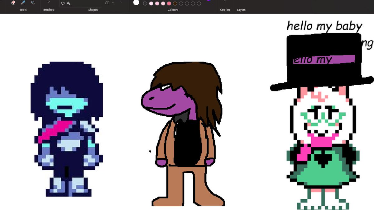 Orangepaulpulp's tweet photo. my very own deltarune comic #deltarune #deltarunecomic https://t.co/6CuVDPJb16