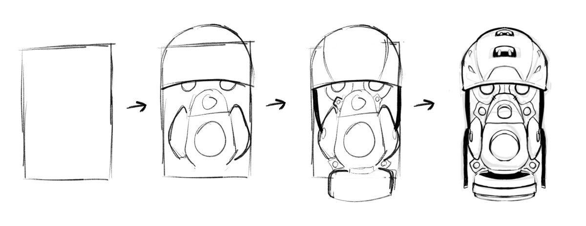 9963d_'s tweet photo. A tutorial on how to draw Aikawa's mask https://t.co/R3TjUSCqLU