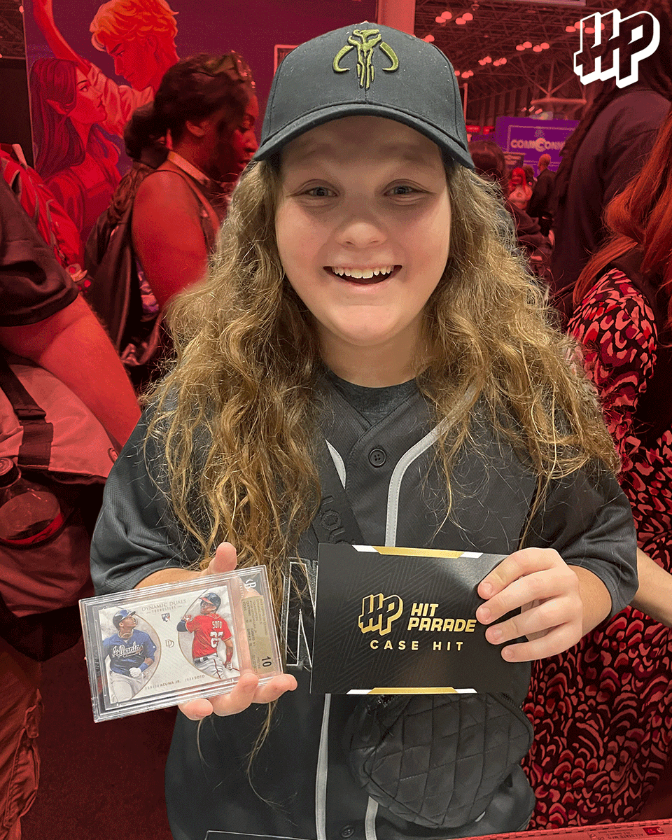 hpcollect's tweet photo. That’s a wrap on NYCC! 🎉 

Huge thank you to everyone who stopped by the booth, hung out with us, and got some case hits!

🔥 Got something you pulled at Comic Con? Tag and share it with us!

We’ll see you at the next one! 👀

#HitParade #NYCC #TheHobby https://t.co/qecP0Np9H3
