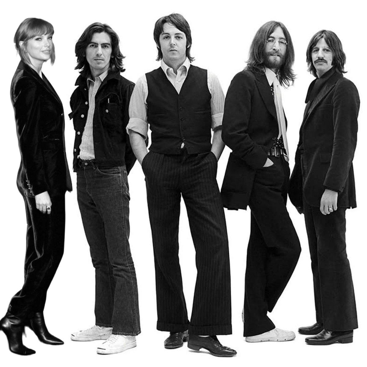 lxv_swift13's tweet photo. Taylor Swift joins The Beatles. https://t.co/BJX6Lfpvyi
