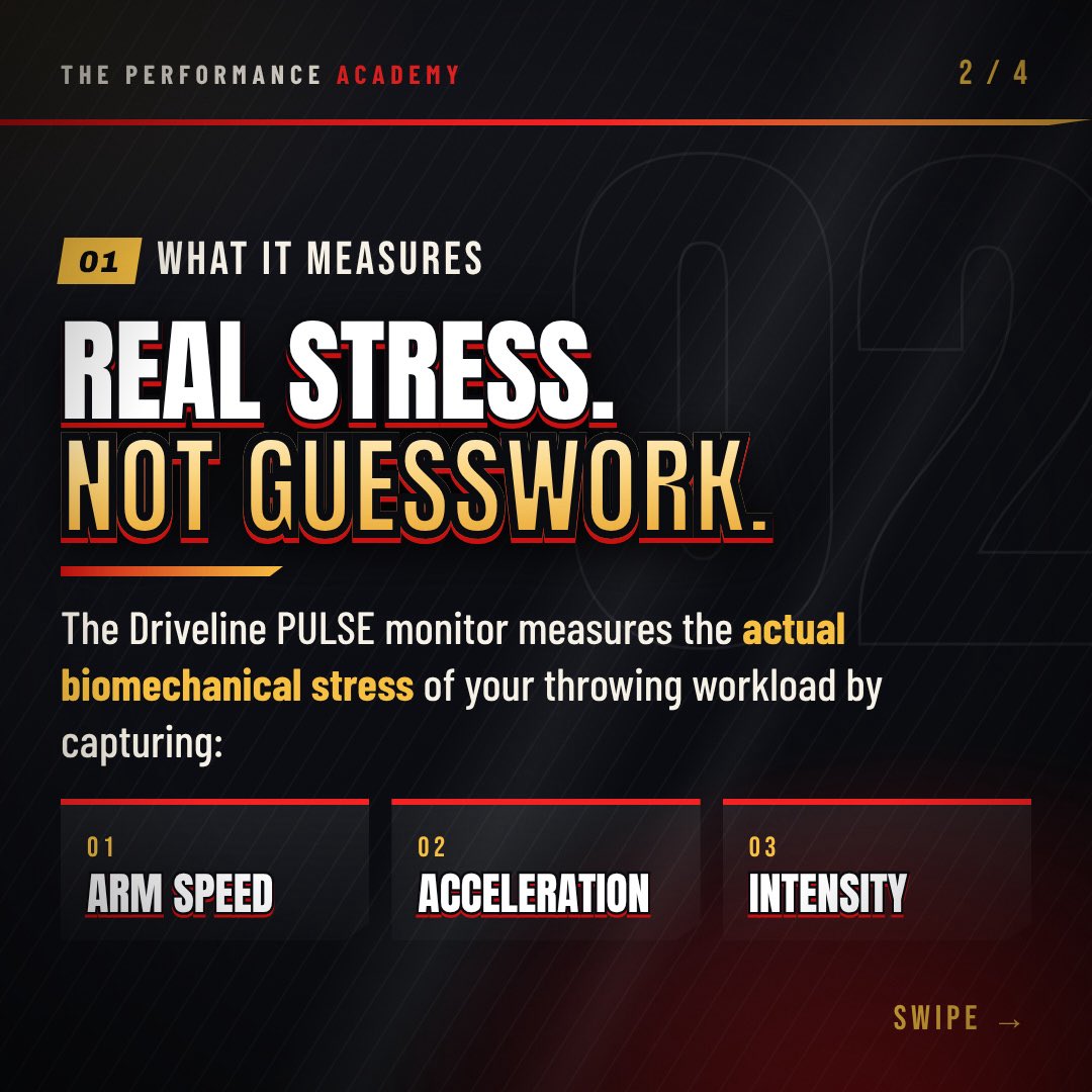 TPAnc's tweet photo. We are excited to implement the Driveline Pulse Throw Workload Monitor to our Winter VDP Programming💯

This technology will allow our instructors to utilize more specific data to manage biomechanical stress &amp; provide athletes with more personalized training objectives‼️ https://t.co/zifJbBkwFa