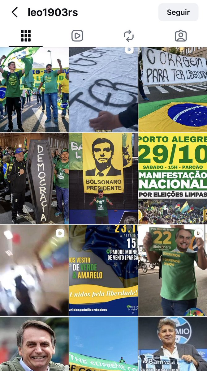 CachorroGremio's tweet photo. ESTE É O INSTAGRAM DO R@CISTA. https://t.co/2QyDqFCTt1