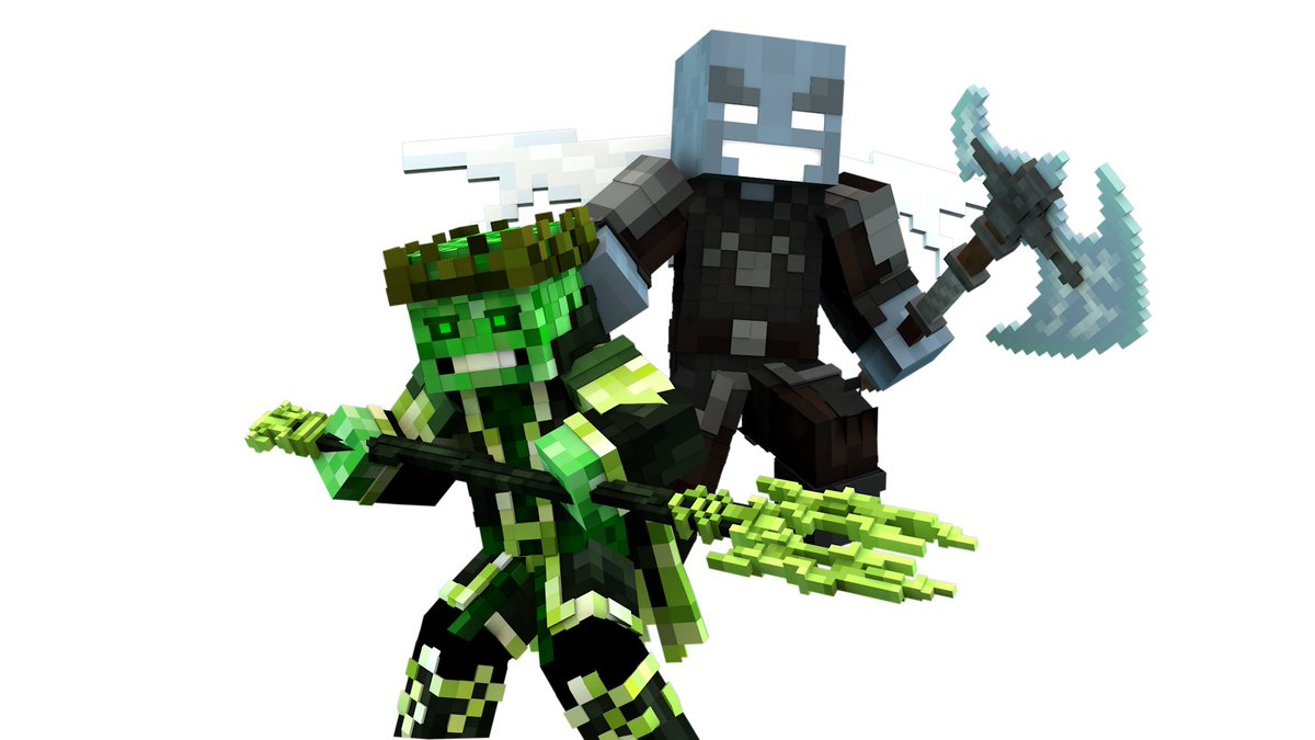 Offmasklhj's tweet photo. 3/5 Undead Lords completed. #minecraft #animation #cinema4d #undead #herobrine #fractures #AU https://t.co/qoIWX9UpYO