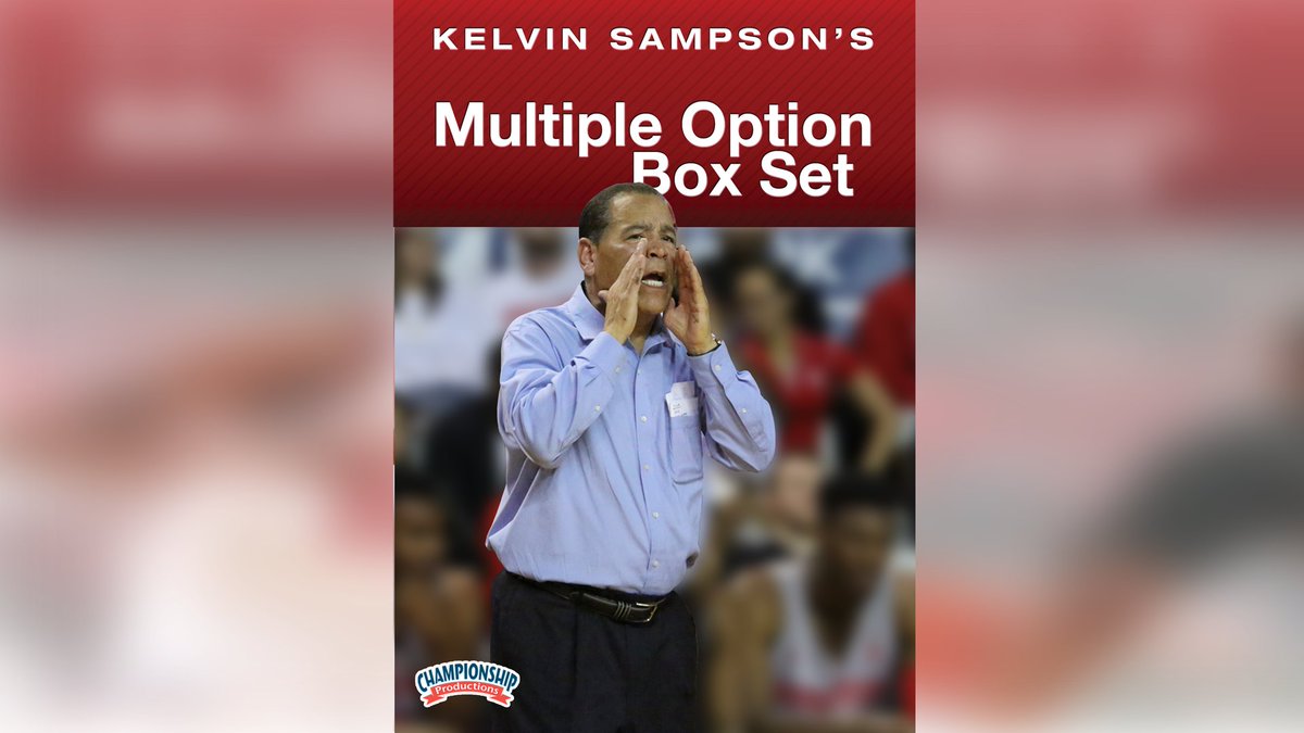 ChampProduction's tweet photo. 🔥Creating Better Post Entry Angles 
➡️In this excerpt from 'Kelvin Sampson’s Multiple Option Box Set', Sampson breaks down an offensive action involving a curl screen, an inside pivot and a high-low entry.   
🌟The teaching focuses on creating a better passing angle by moving the ball lower and closer to the free-throw-line-extended area, using marked spots on the floor to guide players, and eliminating turnovers on post entries.
⚡️See more here: https://t.co/zEX2mONkCZ #learnfromthebest #becomeyourbest #basketballcoach #basketball #kelvinsampson