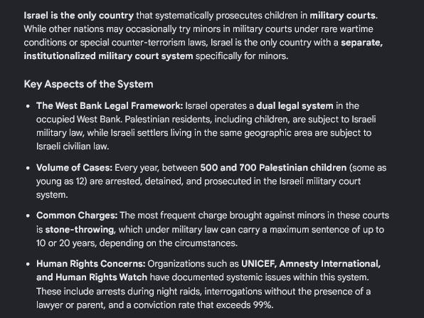 ChillSound62727's tweet photo. @emdre4 @HitTheLiq @AyatGhilmeini @waltermasterson Imagine actually just regurigitating israeli propaganda talking points. "Western liberal democracy", The only country in the world to actually have death penalty for ONLY palestinians. The only country that has settlers, and protecting them.  Lemme guess the disinfo is facts ? 🤣 https://t.co/MnfCX9edxp