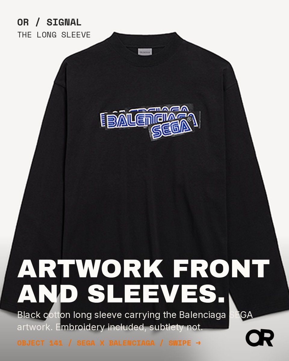 objectreport's tweet photo. @SEGA Japan only varsity jacket and long sleeve dropped September 15, the world gets it September 22. #objectreport #sega #sonic https://t.co/pZ7pAs9lp3