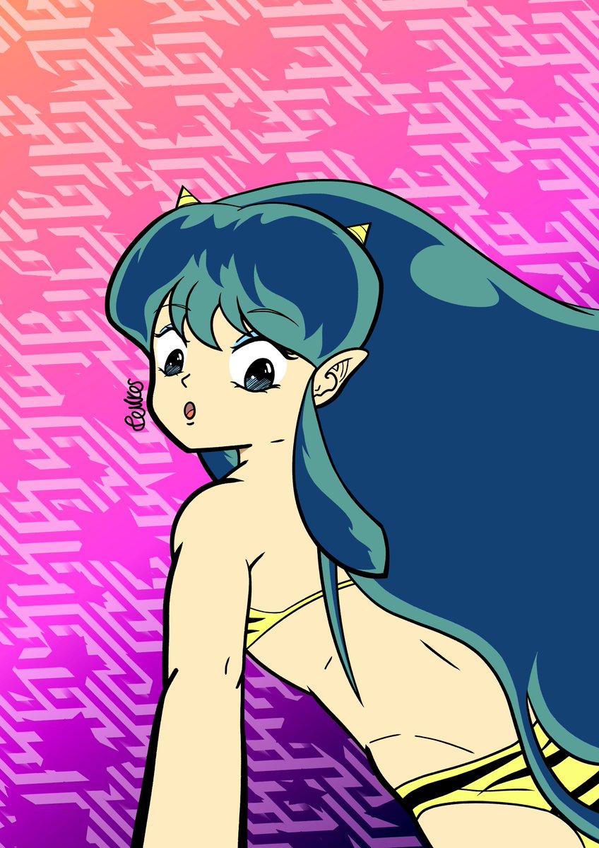 Polikos04's tweet photo. ⚡️👹⚡️
It occurred to me that I haven't drawn #Lum
#うる星やつら #ラムちゃん #uruseiyatsura https://t.co/sE7NizUHpB