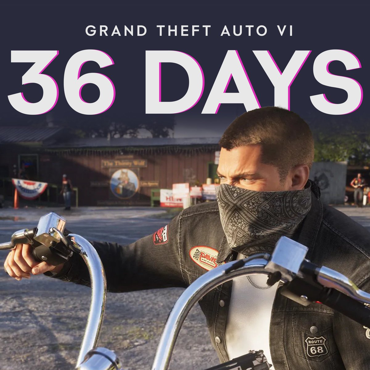 videotech's tweet photo. 🌴36 days until #GTAVI 
🎮29 days until pre-download    

Countdown based on New Zealand time zone https://t.co/7p5KynGQws