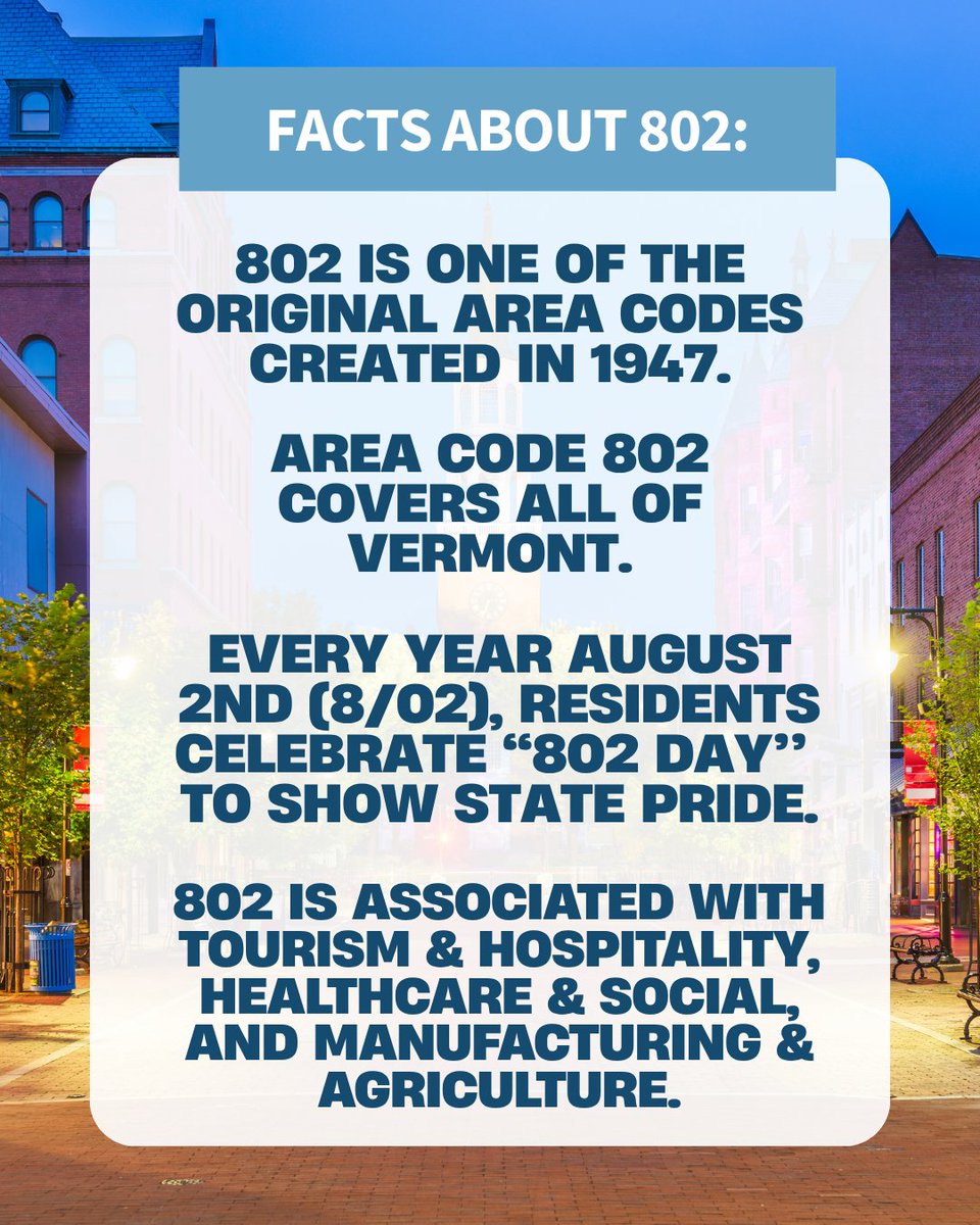 NumberBarn's tweet photo. It’s fall in the Green Mountain State! Honor your VT roots with a colorful custom 802 number today! #vermont #areacode https://t.co/V5jYfumCJr
