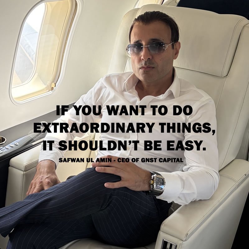 gnstcapital's tweet photo. Safwan Ul Amin believes doing something extraordinary should feel difficult, because meaningful achievements rarely come from taking the easiest path.
 
#ceo #privateequity #business #investment #investor https://t.co/DPPVriSUVl