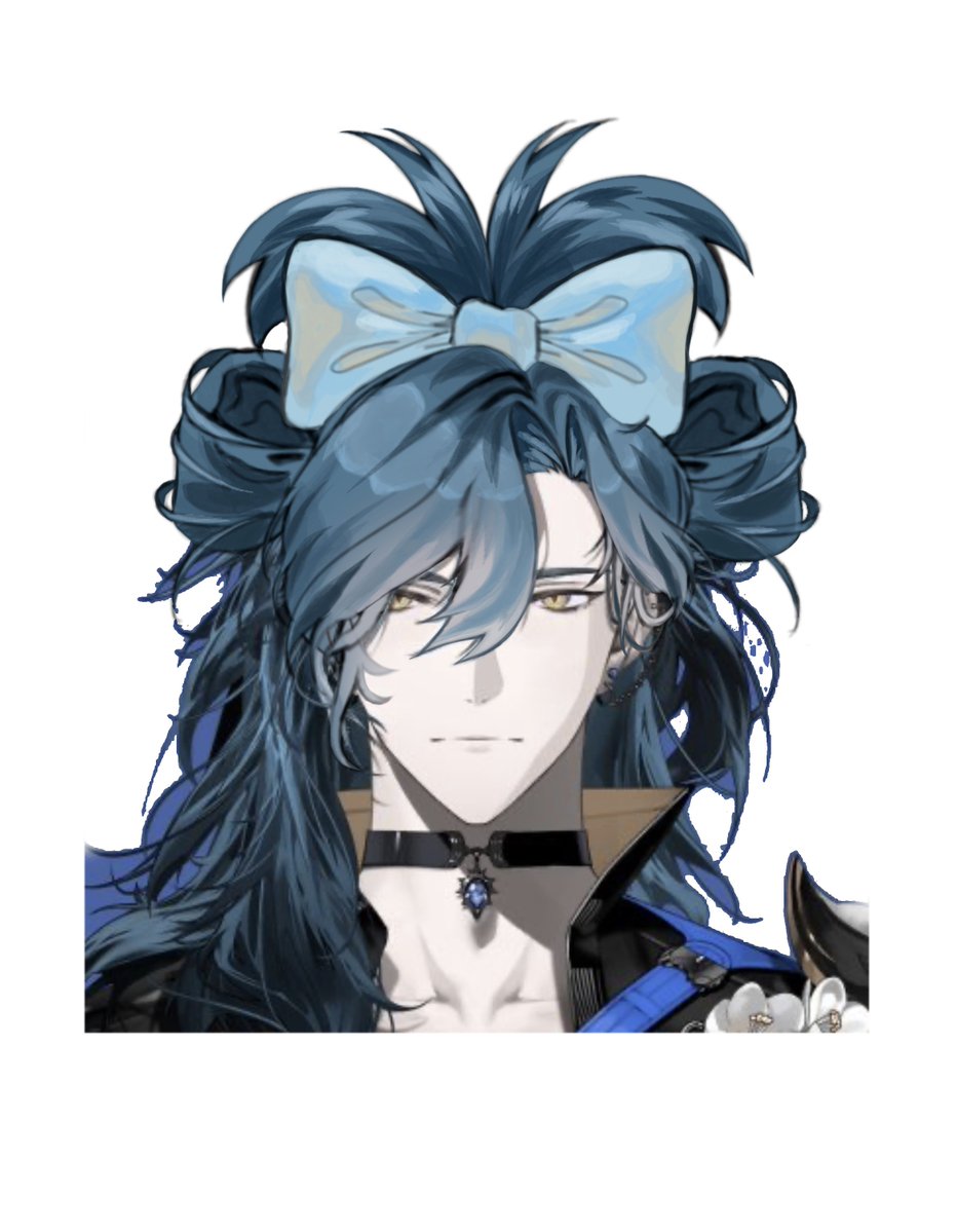 neva_nabi's tweet photo. #Alassets  ⚠️ for fun 
I think this might work if 🦁💐 could go bald lolol  

🔗 https://t.co/Fbv5fW2soC https://t.co/MEbVZmSOnt