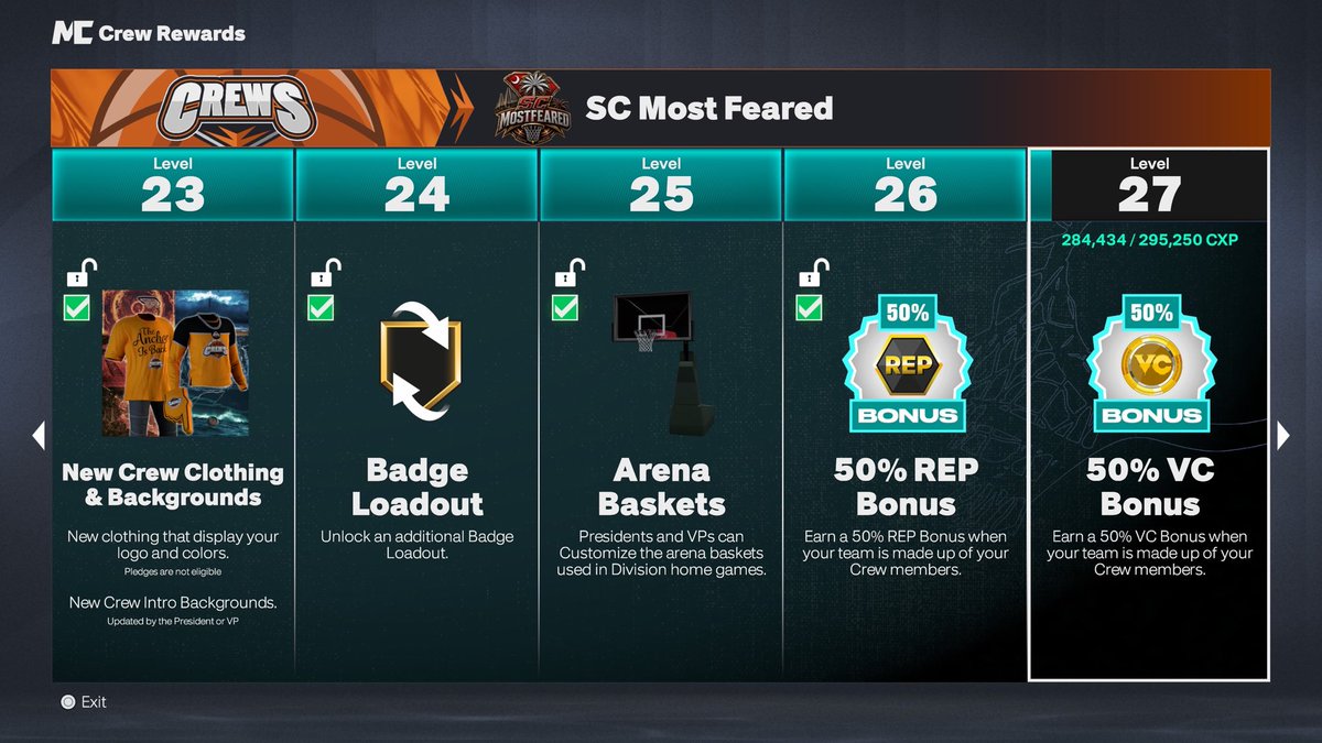 BdotP_TV's tweet photo. Just cleared up room for another 5v5 pro am team to join and help us hawk next seasons tournament. Also expect you to help with weekly challenges etc. If there’s enough demand, could be willing to open more spots. #2k27 #crew #scmostfeared https://t.co/wbfJApnUFz
