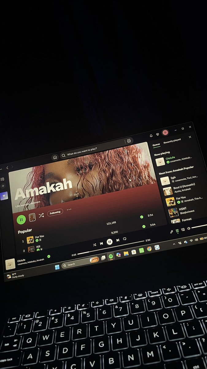 para_Gurl22's tweet photo. Just a wifey putting you on to her babe’s music. 😉😉🤍 MY GURL MAKES AMAZING MUSIC! 🥹😭🤍

Oya, go and discover songs by Amakah (Goddessa) on Spotify🎧🤭💋

🔗 https://t.co/w5B43Sjdn0
🔗 https://t.co/ihcYpTHMwJ

#GoddessaOkechukwu #Amakah https://t.co/GgRDMcOwXe