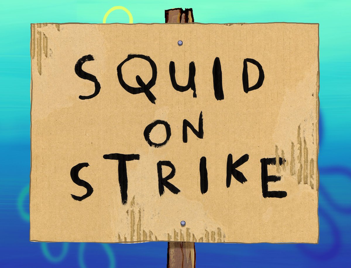 25YearsAgoLive's tweet photo. Conservative parents decry tonight’s premiere SpongeBob SquarePants episode “Squid on Strike” for including “communist imagery and messaging.” https://t.co/ywYpvwk6ei