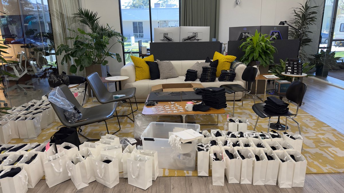 boltgraphics's tweet photo. Party preppin! 🎉

We can’t wait to see everyone tomorrow and celebrate! Thanks to everyone that RSVP’d. Keep your eyes peeled tomorrow for more news 👀

#boltgraphics #zeus #gpu #apollo https://t.co/KfNM485mM6