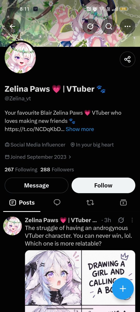 VtubeVaindinth's tweet photo. Please dont be like this guy..

They've taken art from my account and ran it through AI, claiming it's theirs and hundreds of people are falling for it and interacting..

This is not their art, it is mine that many artists have put so much time and effort into. https://t.co/aO097jW89M