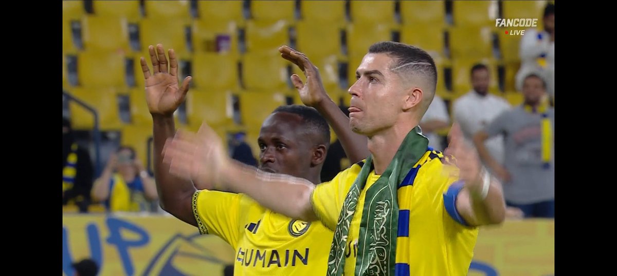 Sidharth_World_'s tweet photo. Saudi champions Al Nassr 🇸🇦 secure their first win of the AFC Champions League Elite campaign after suffering a tough defeat on opening day, beating Uzbekistan champions Neftchi Fergana 🇺🇿 3-1,
(1/3)
#NSRvNEF https://t.co/gsmbW5DJUF