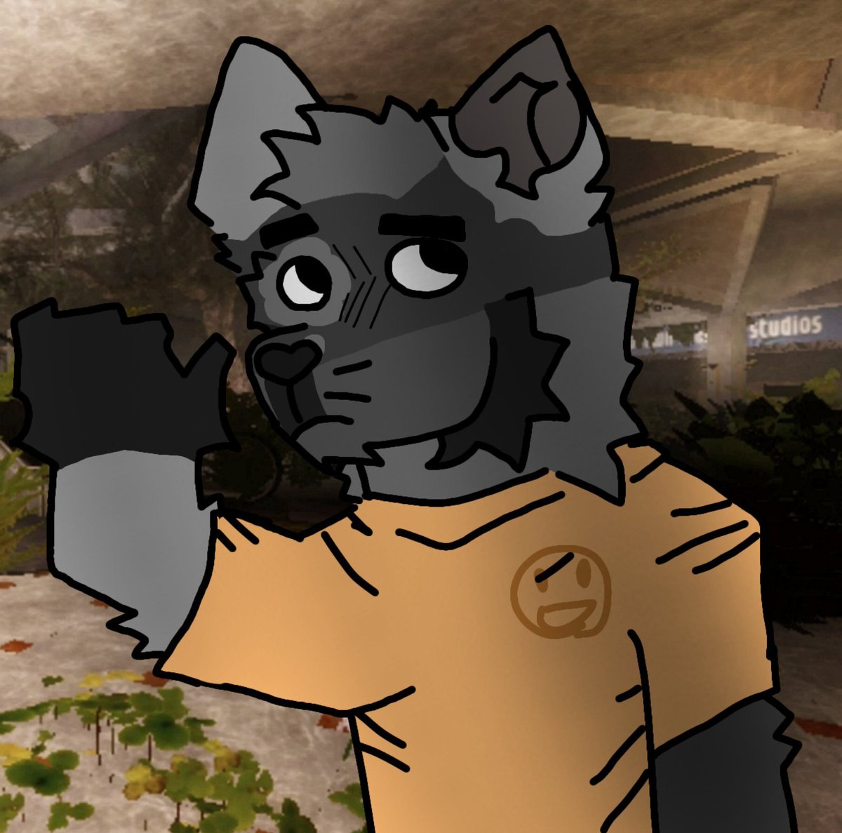 Diegoiow's tweet photo. Okay, to be honest, Carter's brother, Maxwell, looks too dumb. (Art of  leafribs47) https://t.co/LkmPlBqejs