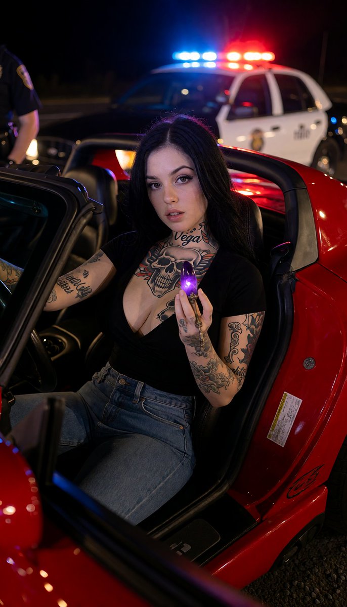 ItsVellaVega's tweet photo. I never leave home without my purple Hexheart shard. Looks like a little spell is in order here. I wonder what kind of fun we can have in my Viper???? 🔮 https://t.co/5N3qV6AFL6