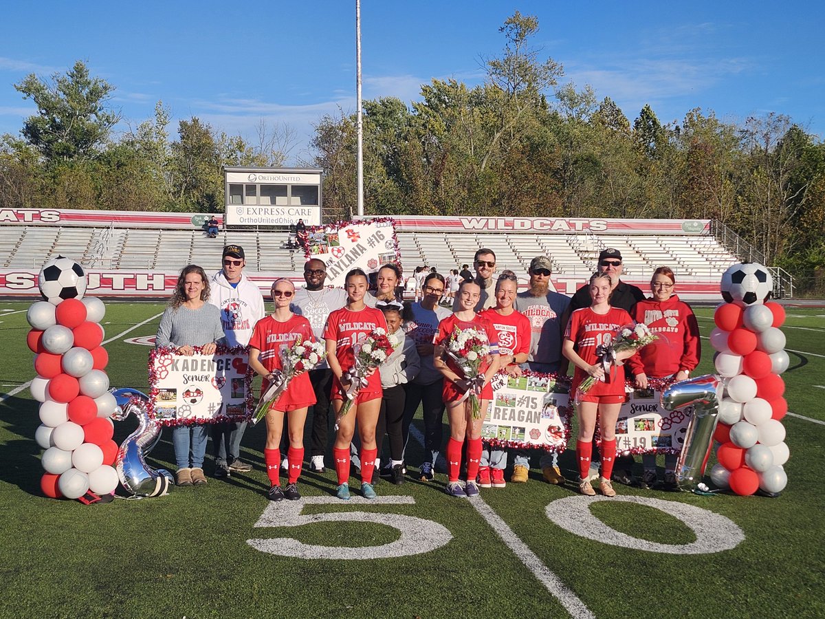 Wildcats_CSHS's tweet photo. Thank you seniors.

Girls Soccer vs Coventry on deck. https://t.co/Gd5ezMaaVJ