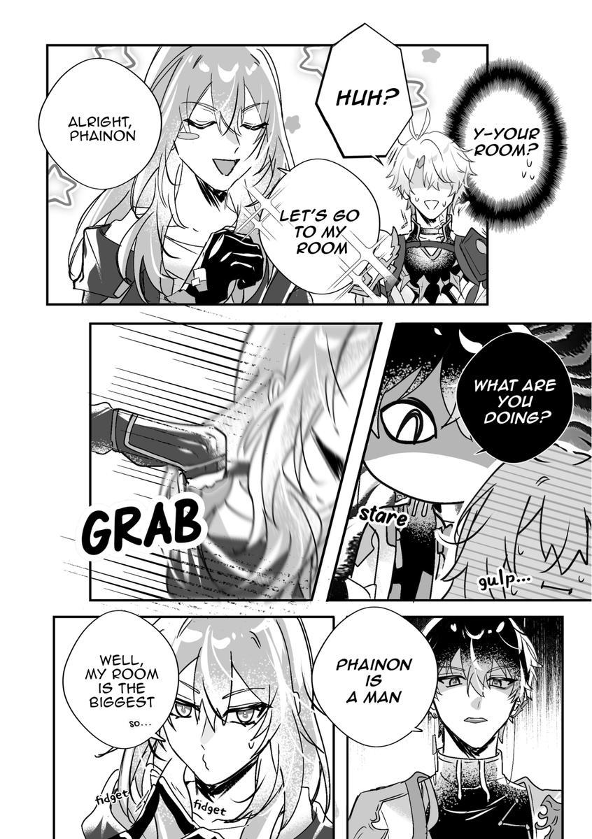 muhacouno's tweet photo. "Game of Three" preview (1/2)

A PhaiStelleHeng doujinshi will be available for #CF23 ~

[40P BnW/A5 sized]

#Comifuro23 #DanStelle #丹星 #PhaiStelle ＃ファイ星 https://t.co/OzNLgixFV3