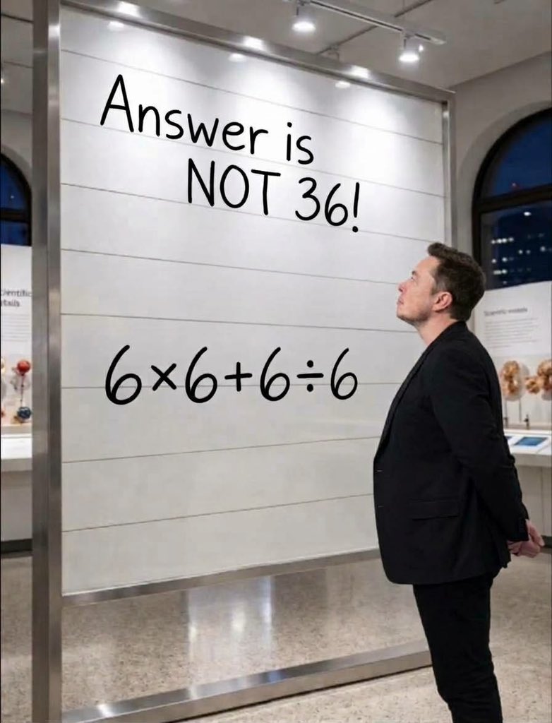 Gini_220's tweet photo. Answer is NOT 36!

What is your answer? https://t.co/JGIPortqCx