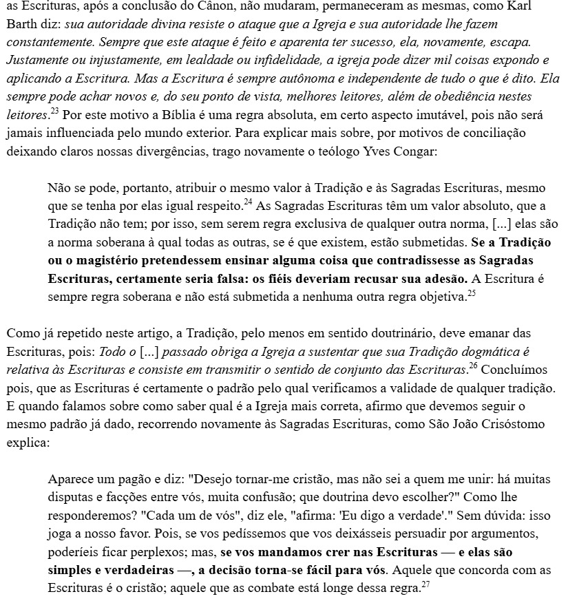 Opini4oSemSal's tweet photo. Karl Barth, Yves Congar e São João Crisóstomo sobre a regra das Sagradas Escrituras: https://t.co/dFEBlZepHz