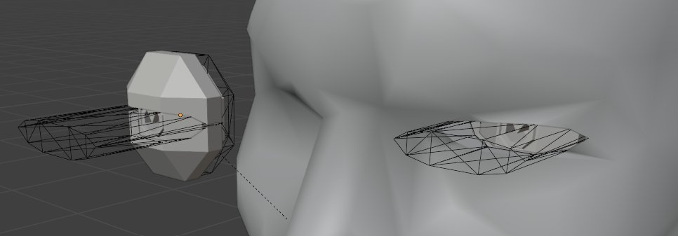 kapolab's tweet photo. テクスチャを使わず形の陰影だけでキャラモデルを作る、かなり時短できる方法を使ってます。

その試行錯誤メモです。やりたい表現の実現のための、時間節約のためのライフハック的なかんじです。

手順：
Meshyで人物を生成 → 3万ポリにリメッシュ → Claudeで顔のポリ数を残したまま全身1.5万ポリに削減 → まぶたトンネル＋ハート彫刻の黒目＋目玉のセットをBlenderで目元に埋め込み → Godotのシェーダーで4階調に。

目元に眼球の彫刻を埋め込んでます。黒目は石像などにあるハート彫刻と呼ばれるものです。キャラの顔モデルの凹凸がそのまま出るので、その人物らしい目にできてる感じです。

ハート彫刻の内部の法線を下に向ければ、太陽の光源などは下から来ないので、ほぼ黒目の中身を真っ黒にできるのですが、それだと光の加減で黒目の内部に光が当たる面白味が出ないので、やってません。
#GodotEngine #Blender #indiedev #gamedev #個人開発