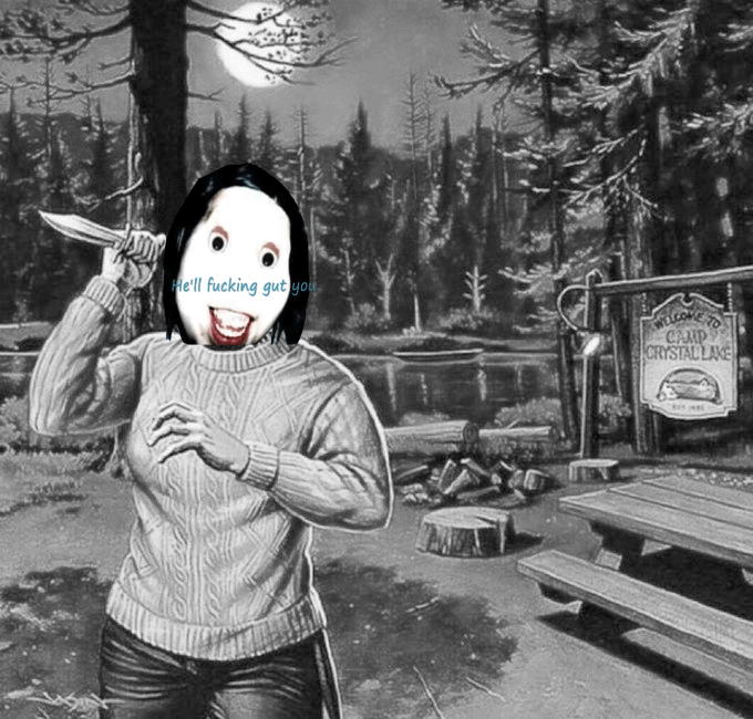 Kikuri64's tweet photo. White people when they'll fucking gut you https://t.co/RzjDvqzZlk