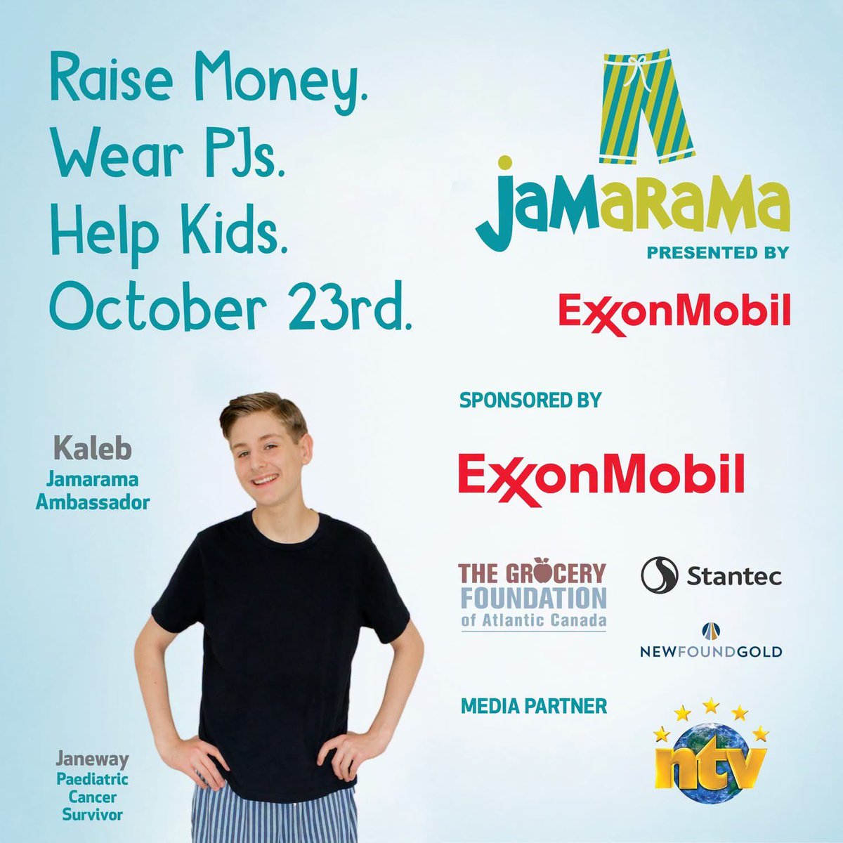 JanewayNL's tweet photo. 📣It’s the biggest PJ party in Newfoundland and Labrador!

📲 Register a team for your workplace, school, or daycare here: https://t.co/QYAzuPKo0H or https://t.co/UIGeVrNpqC https://t.co/lAYc5QhnZy