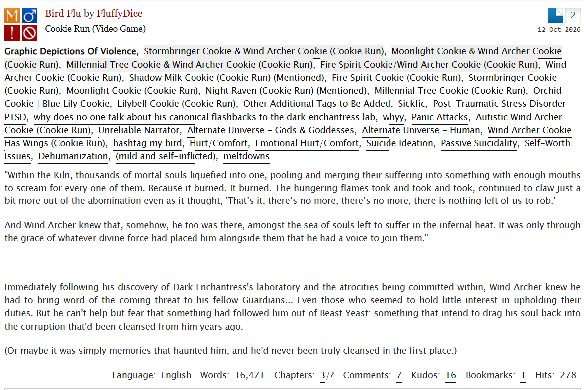 Cr8tveP's tweet photo. fic rec: this popped up on the firewind tag recently and it's very good. Writing is delicious and eloquent, and the lore runs deep. As someone who also has a gods and goddesses AU Firewind, this caught my attention and I can tell you it is really well done https://t.co/mOmBYQm16p